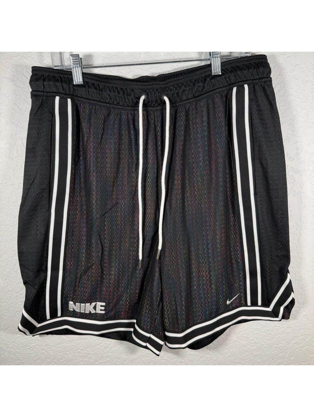 Nike Dri-Fit DNA+ Basketball Shorts Black Men's Size L
